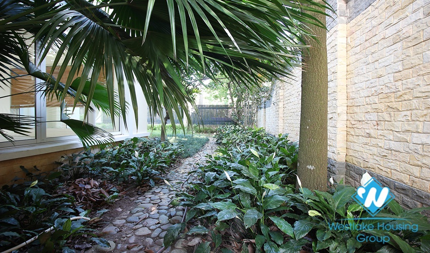 Gorgeous house with swimming pool for rent in Ciputra, Tay Ho
